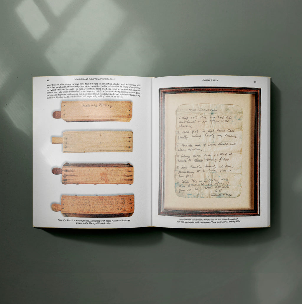 PRE-ORDER SHIPS MID-JAN 2026 // The Origin and Evolution of Turkey Calls - STANDARD EDITION